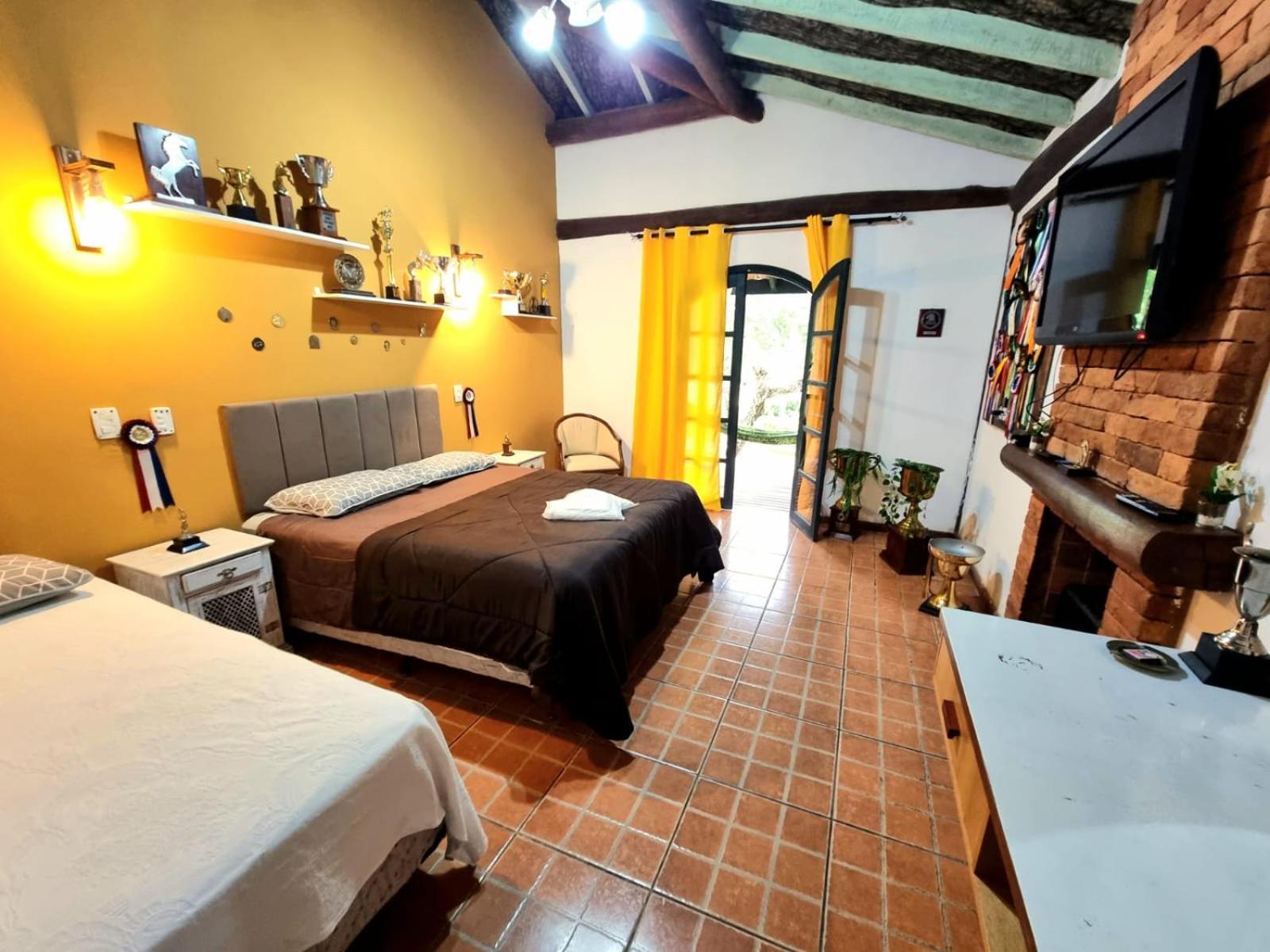 Cabanas Espada De Sao Jorge São Roque Exteriör bild
