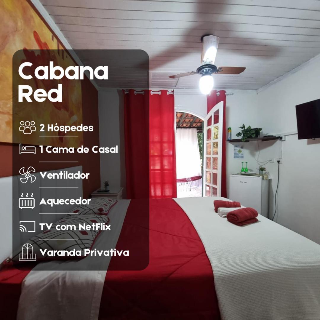 Cabanas Espada De Sao Jorge São Roque Exteriör bild