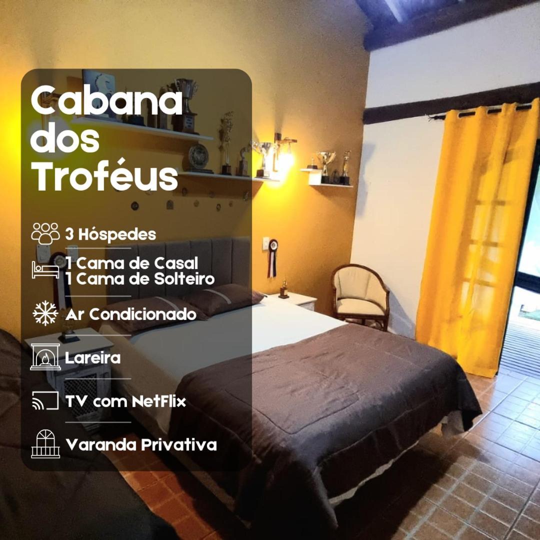 Cabanas Espada De Sao Jorge São Roque Exteriör bild